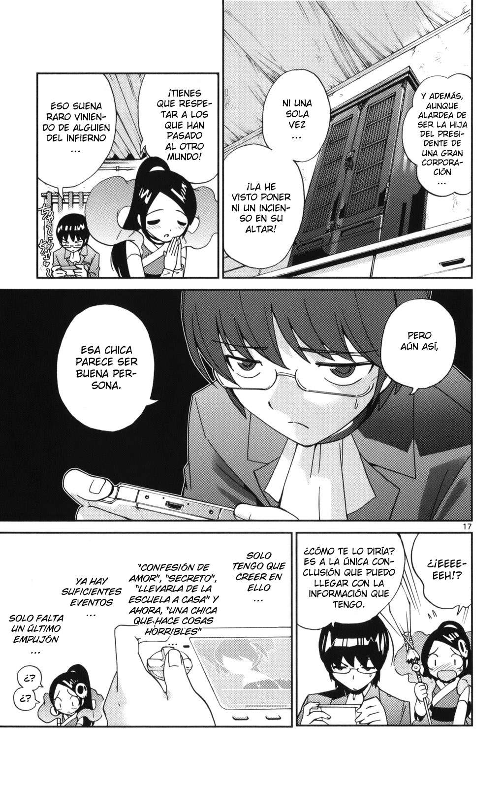 Read Kami nomi zo Shiru Sekai ES Manga Online