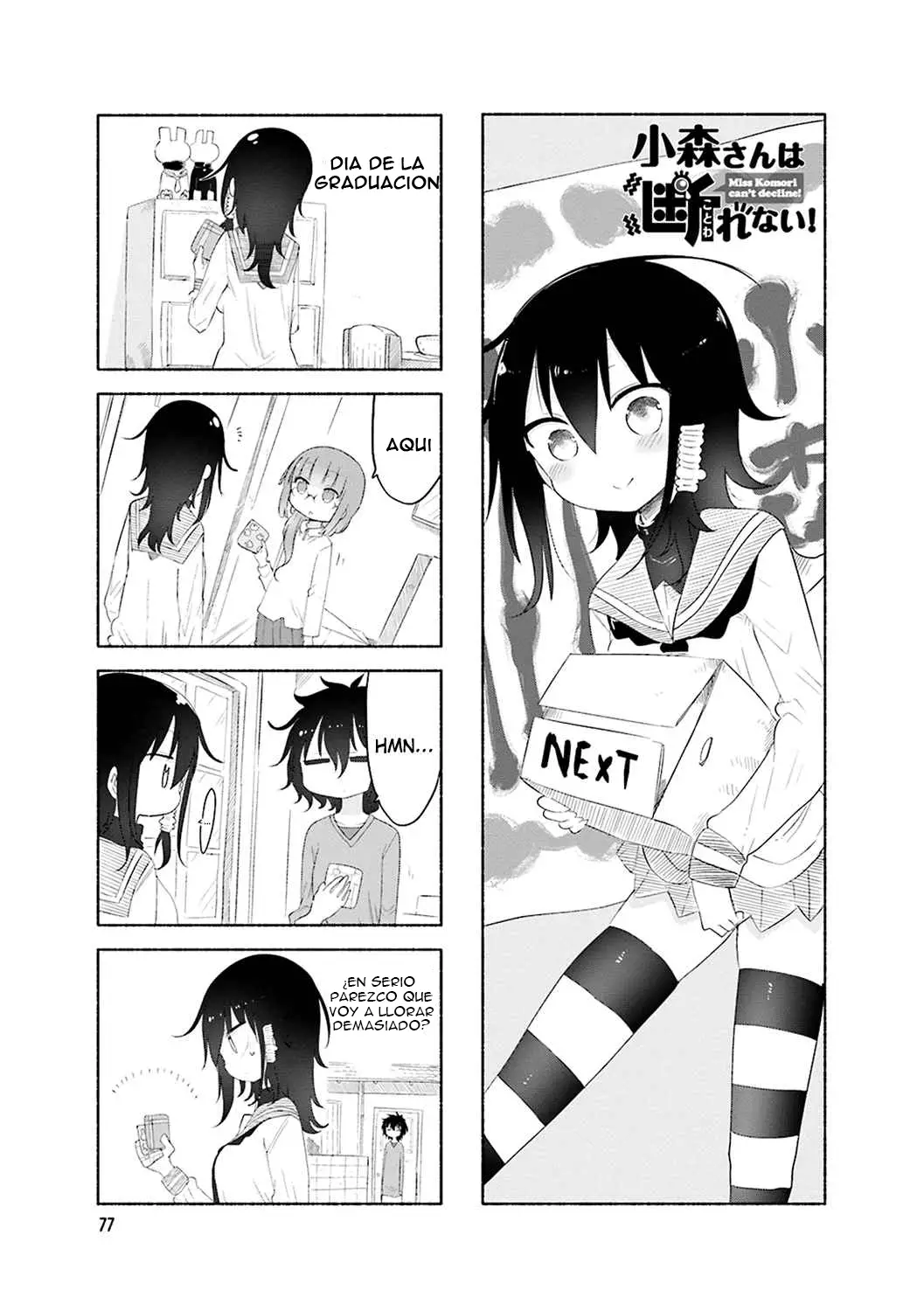 Read Komori-san wa Kotowarenai! ES Manga Online