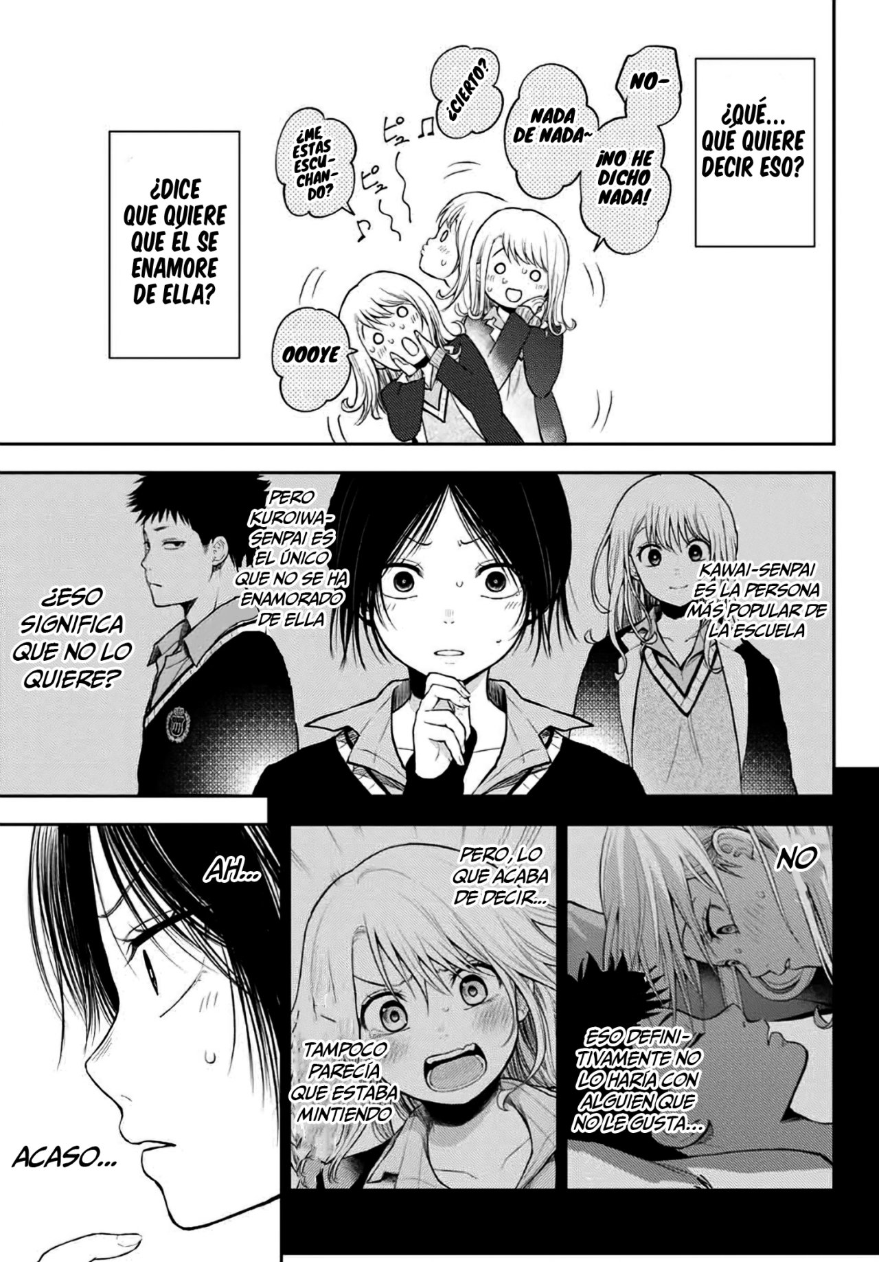 Read Kuroiwa Medaka ni Watashi no Kawaii ga Tsuujinai ES Manga Online