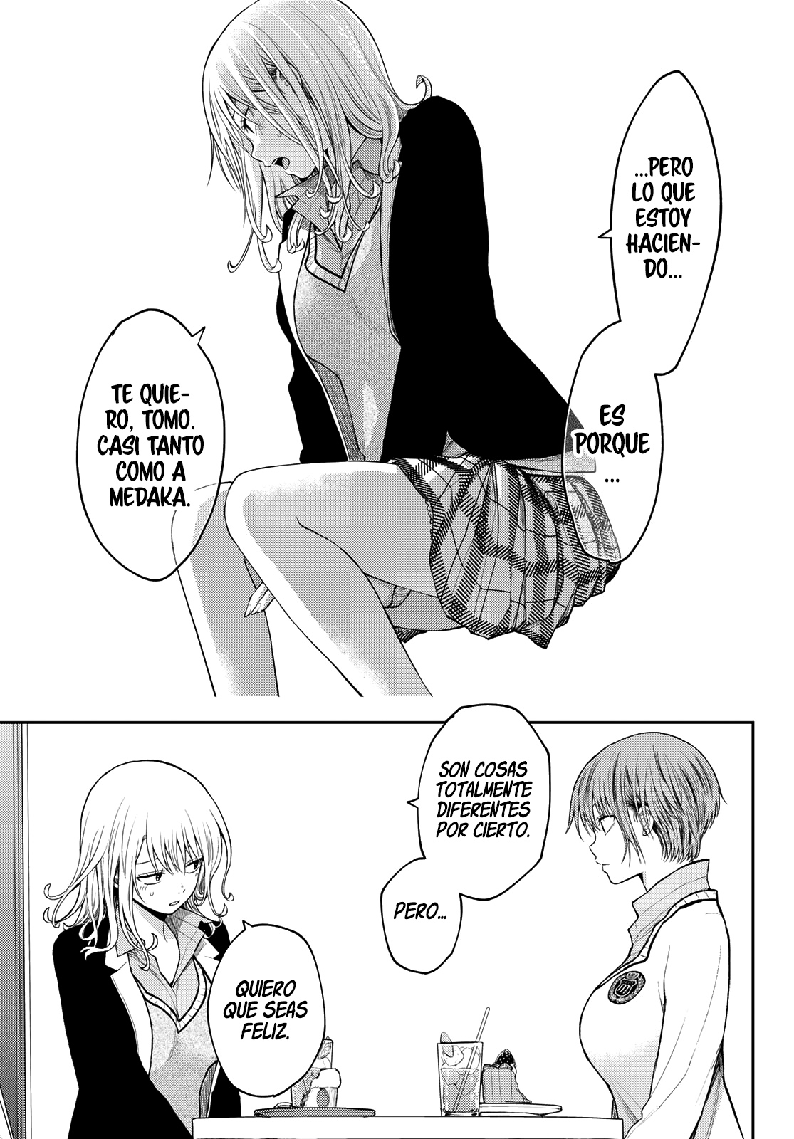 Read Kuroiwa Medaka ni Watashi no Kawaii ga Tsuujinai ES Manga Online