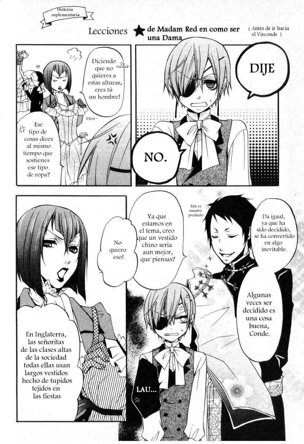 Read Kuroshitsuji ES Manga Online