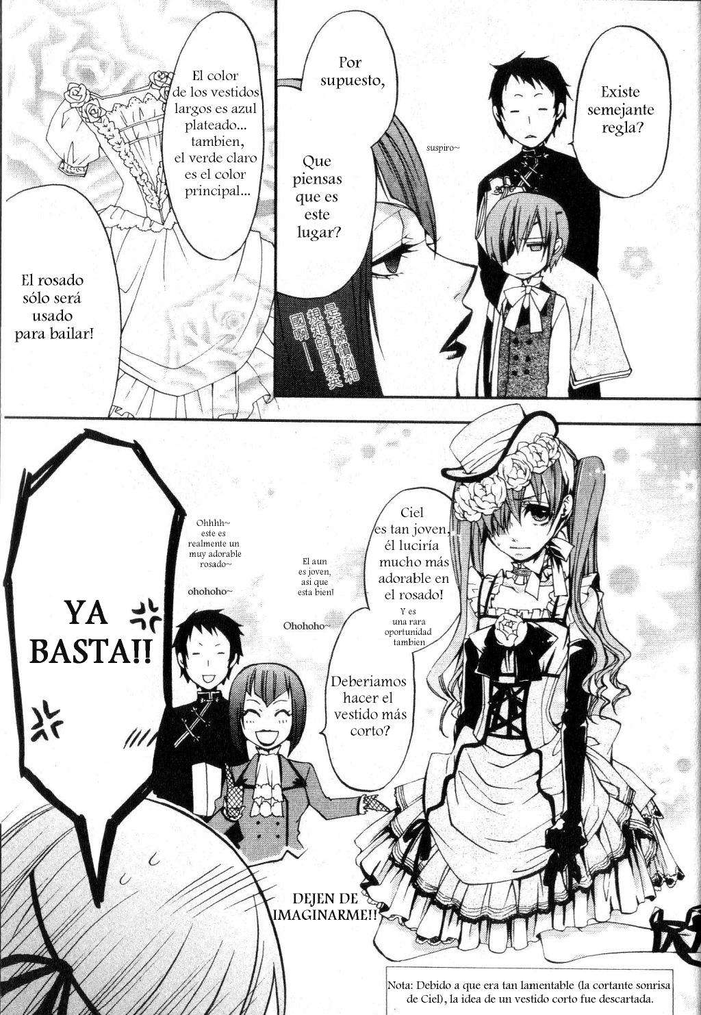 Read Kuroshitsuji ES Manga Online