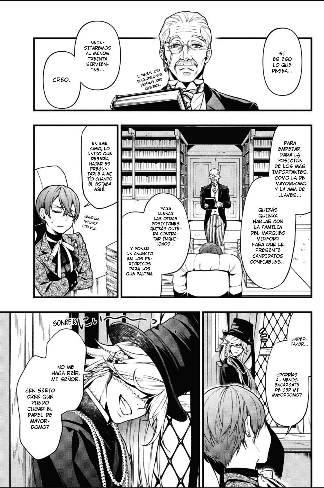 Read Kuroshitsuji ES Manga Online