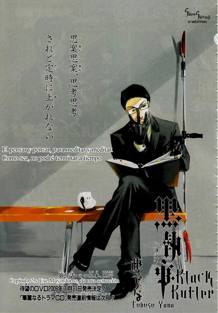 Read Kuroshitsuji ES Manga Online