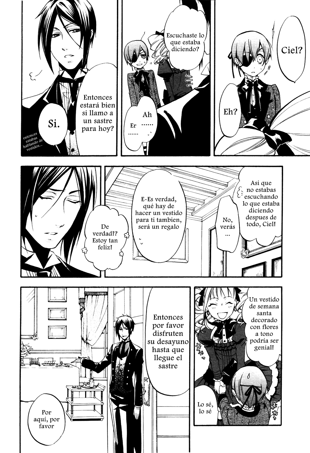 Read Kuroshitsuji ES Manga Online