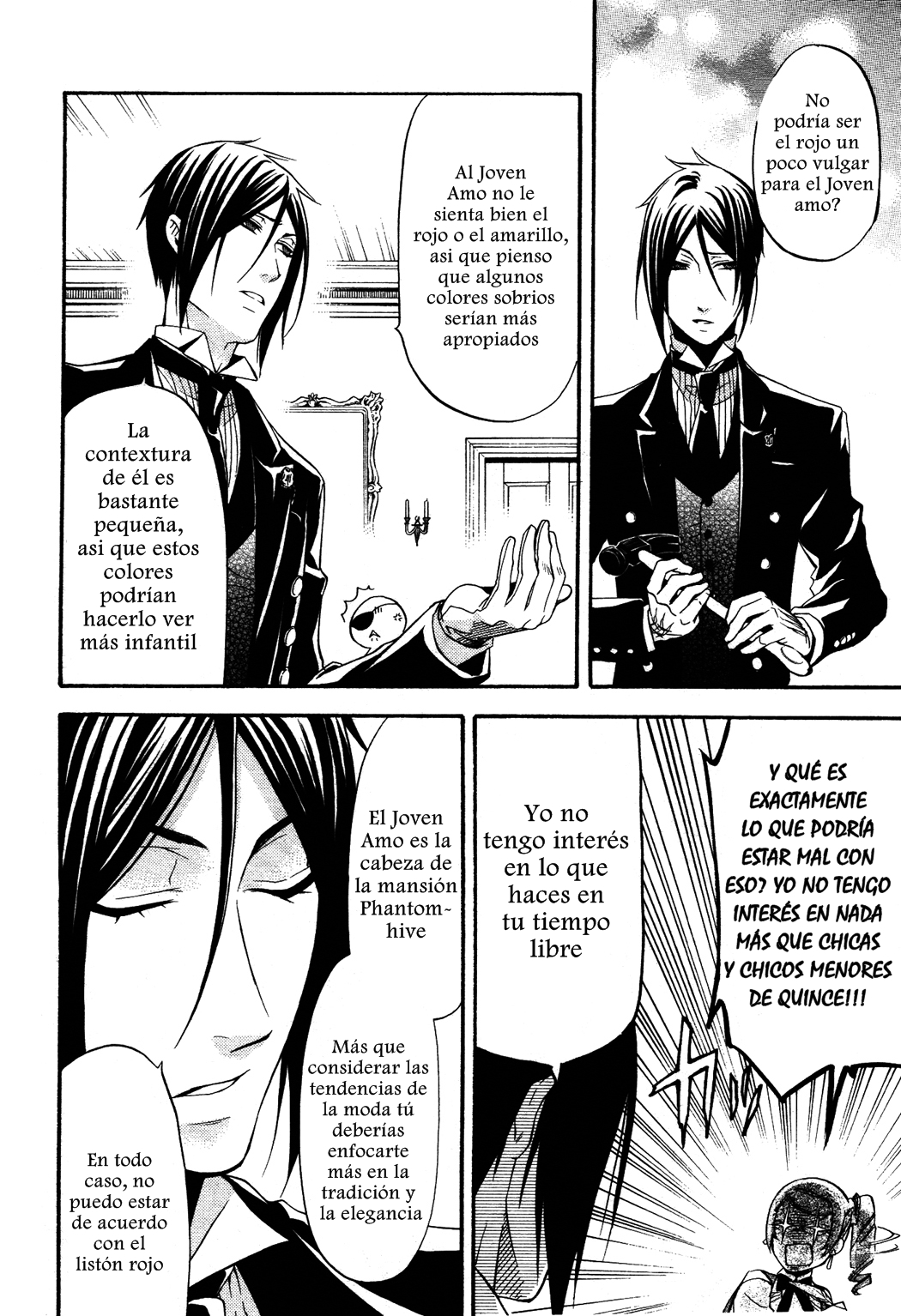 Read Kuroshitsuji ES Manga Online