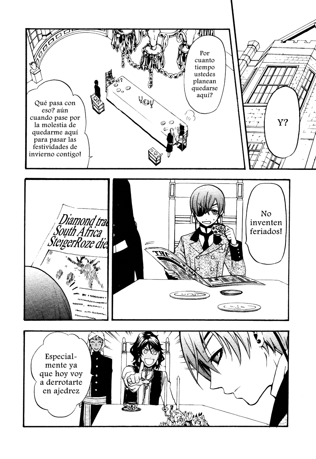 Read Kuroshitsuji ES Manga Online