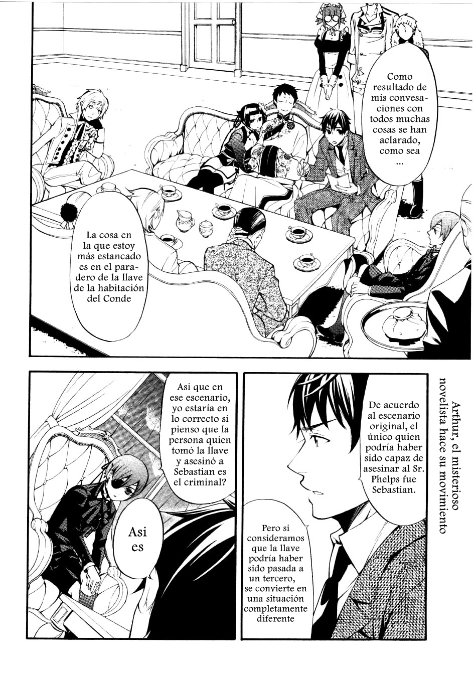 Read Kuroshitsuji ES Manga Online