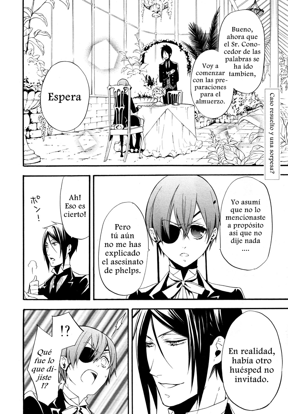 Read Kuroshitsuji ES Manga Online