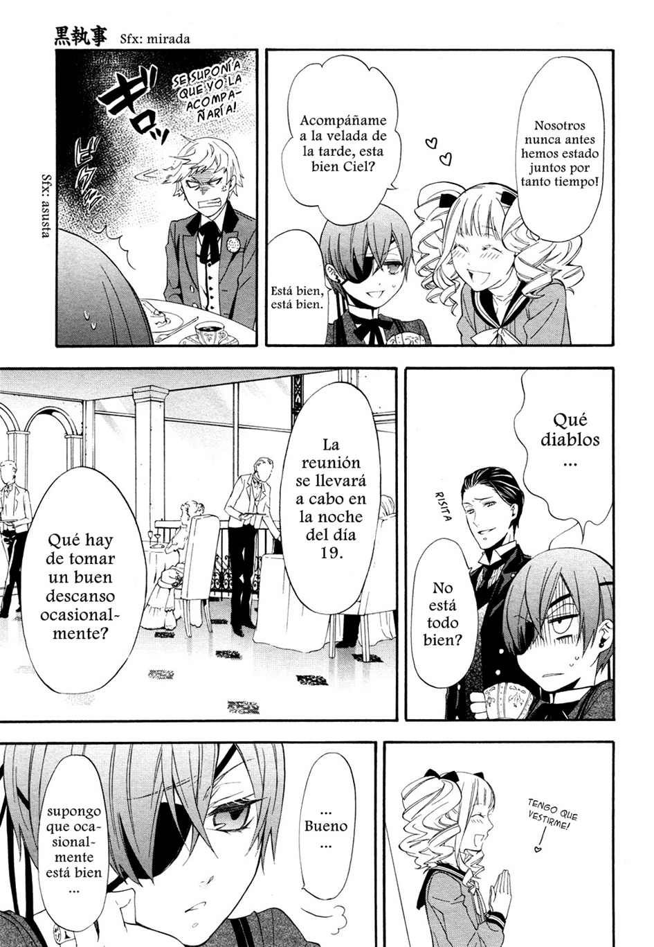 Read Kuroshitsuji ES Manga Online