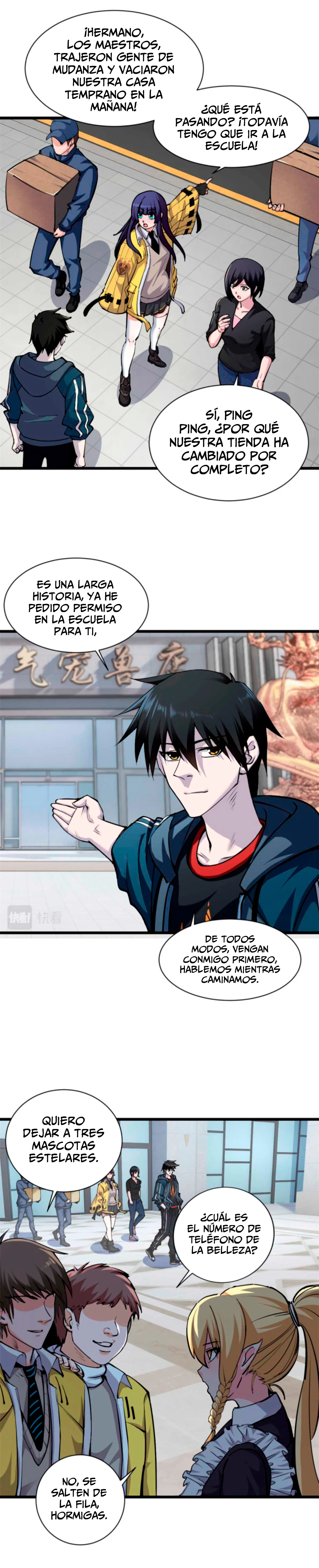 Read La Super Tienda de Mascotas Estelares ES Manga Online