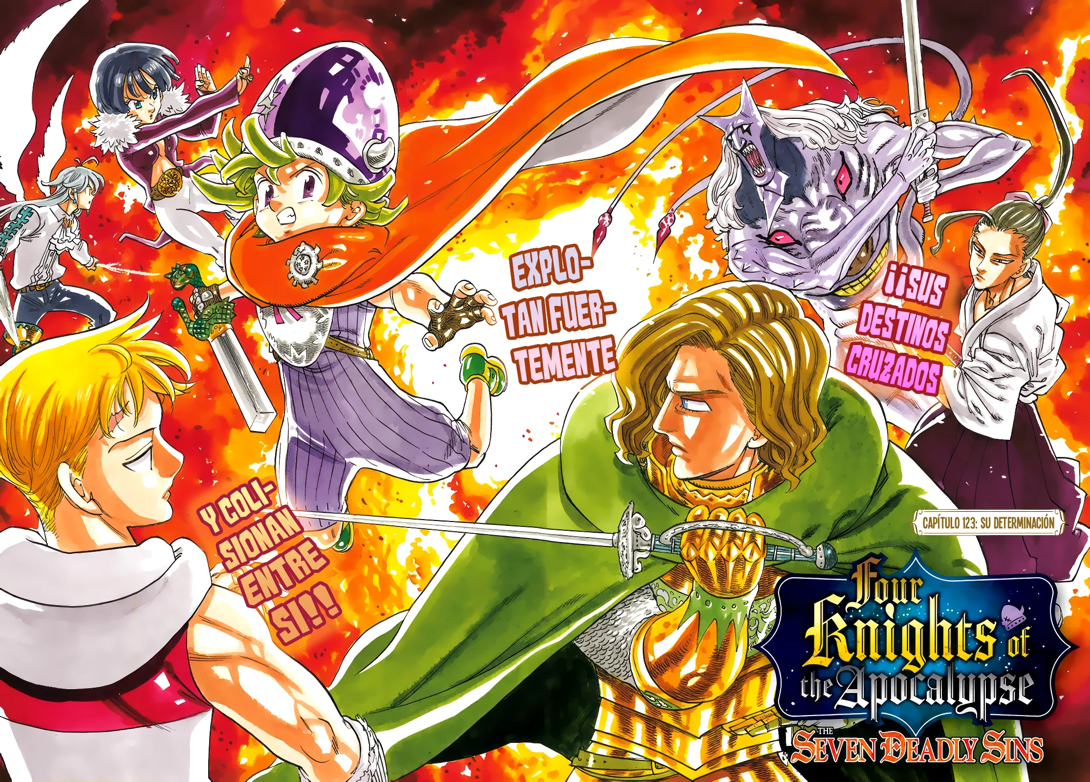 Read Los 4 caballeros del apocalipsis ES Manga Online