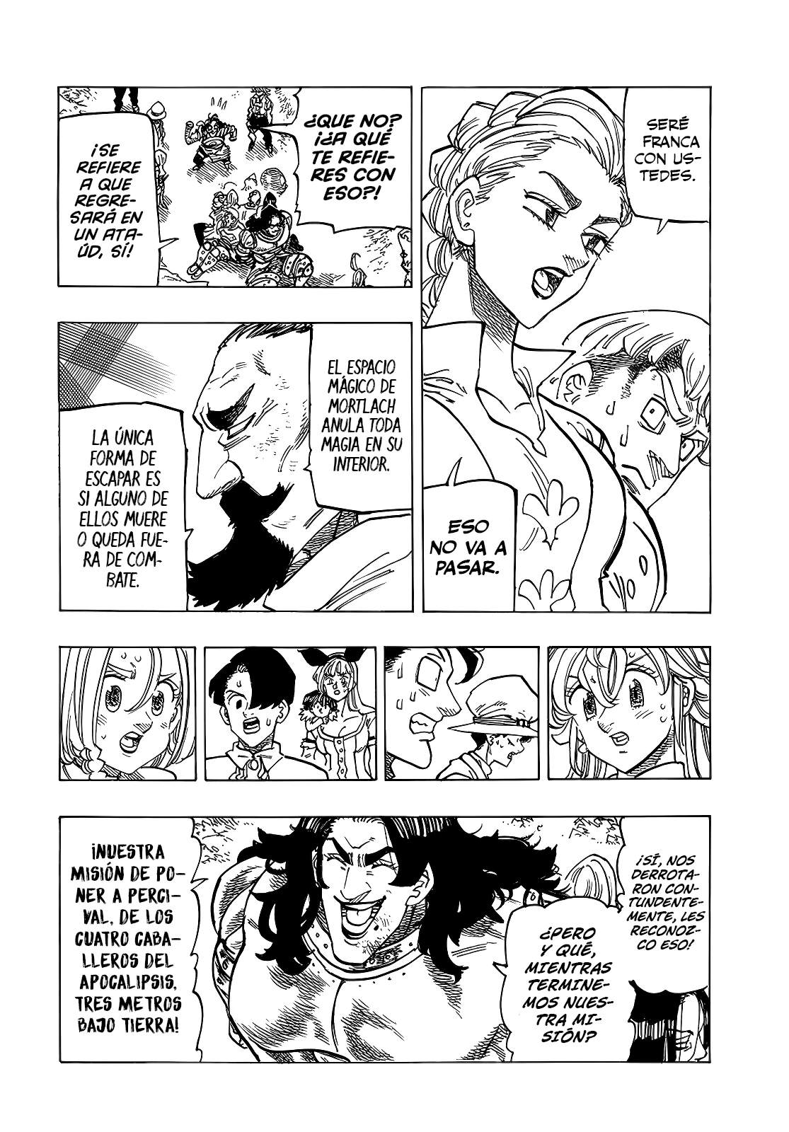 Read Los 4 caballeros del apocalipsis ES Manga Online