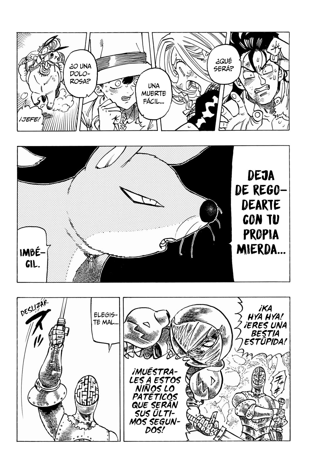 Read Los 4 caballeros del apocalipsis ES Manga Online