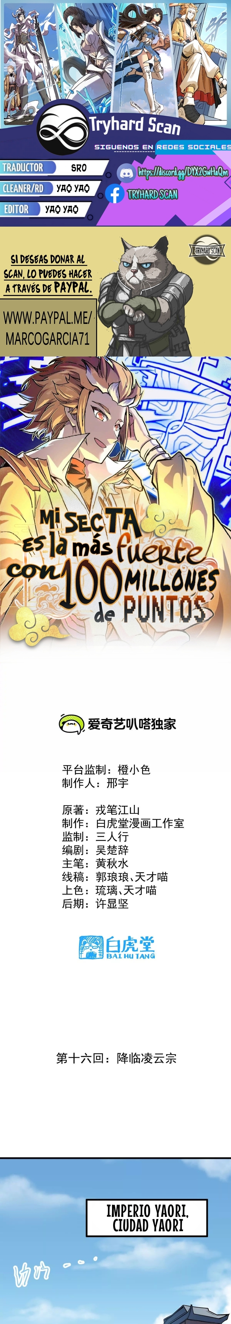 Read Mi Secta es la más Fuerte con 100 Millones de Puntos ES Manga Online