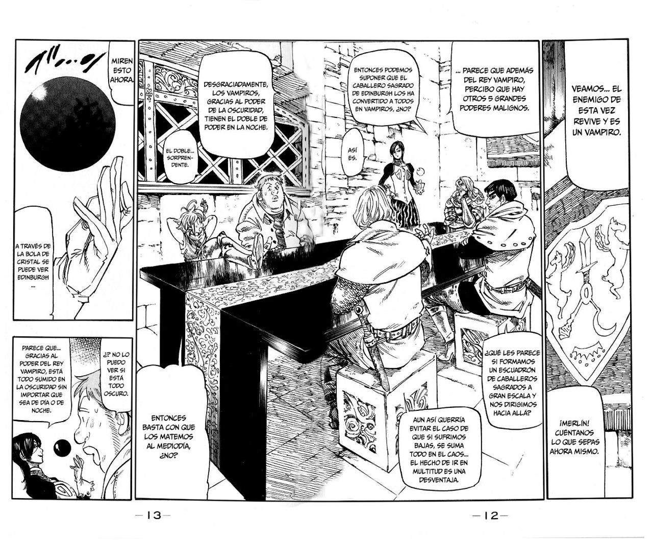 Read Nanatsu no taizai_ Los vampiros de Edinburgh ES Manga Online