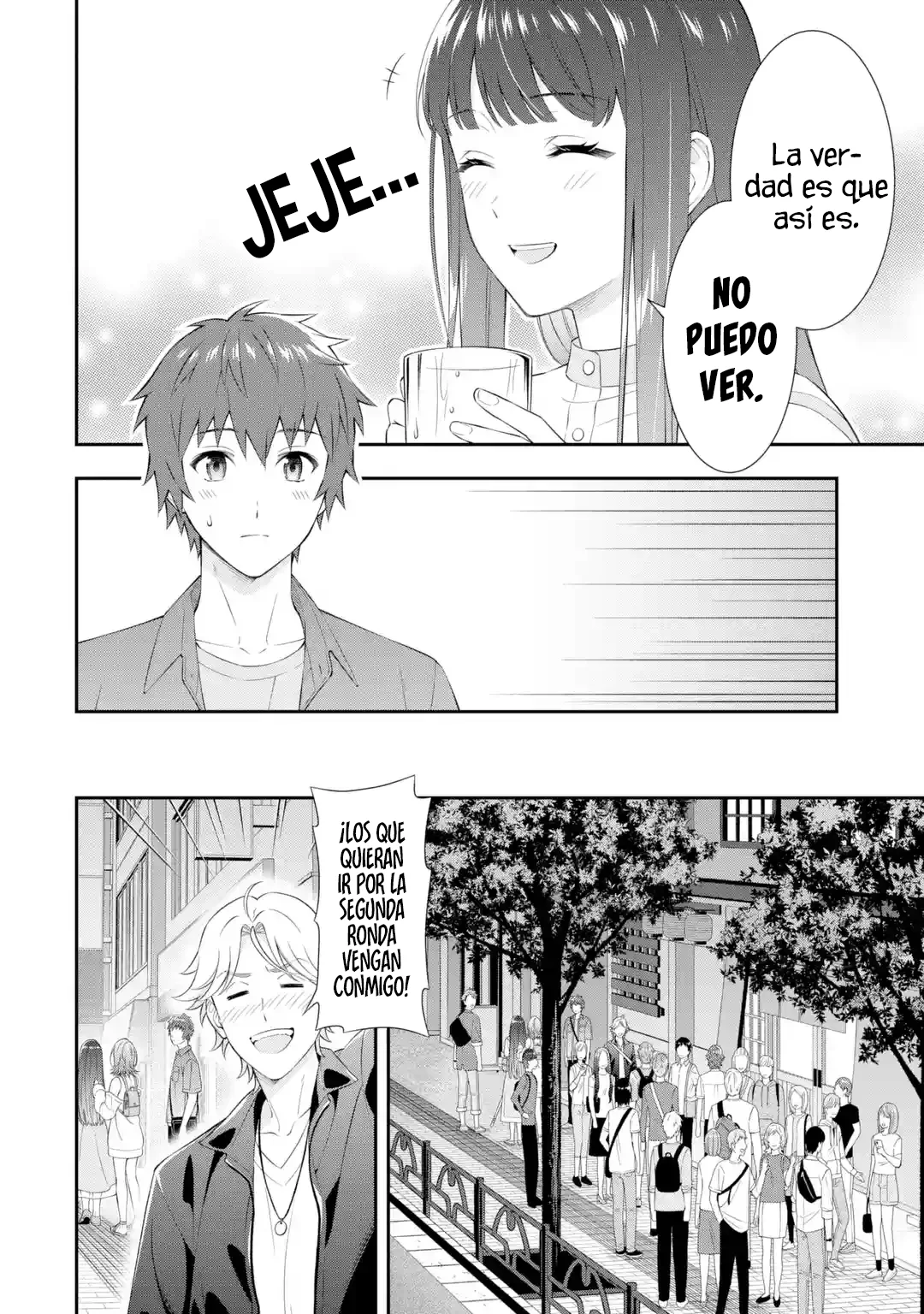 Read Toumei na Yoru ni Kakeru-kun to, Me ni Mienai Koi wo Shita ES Manga Online