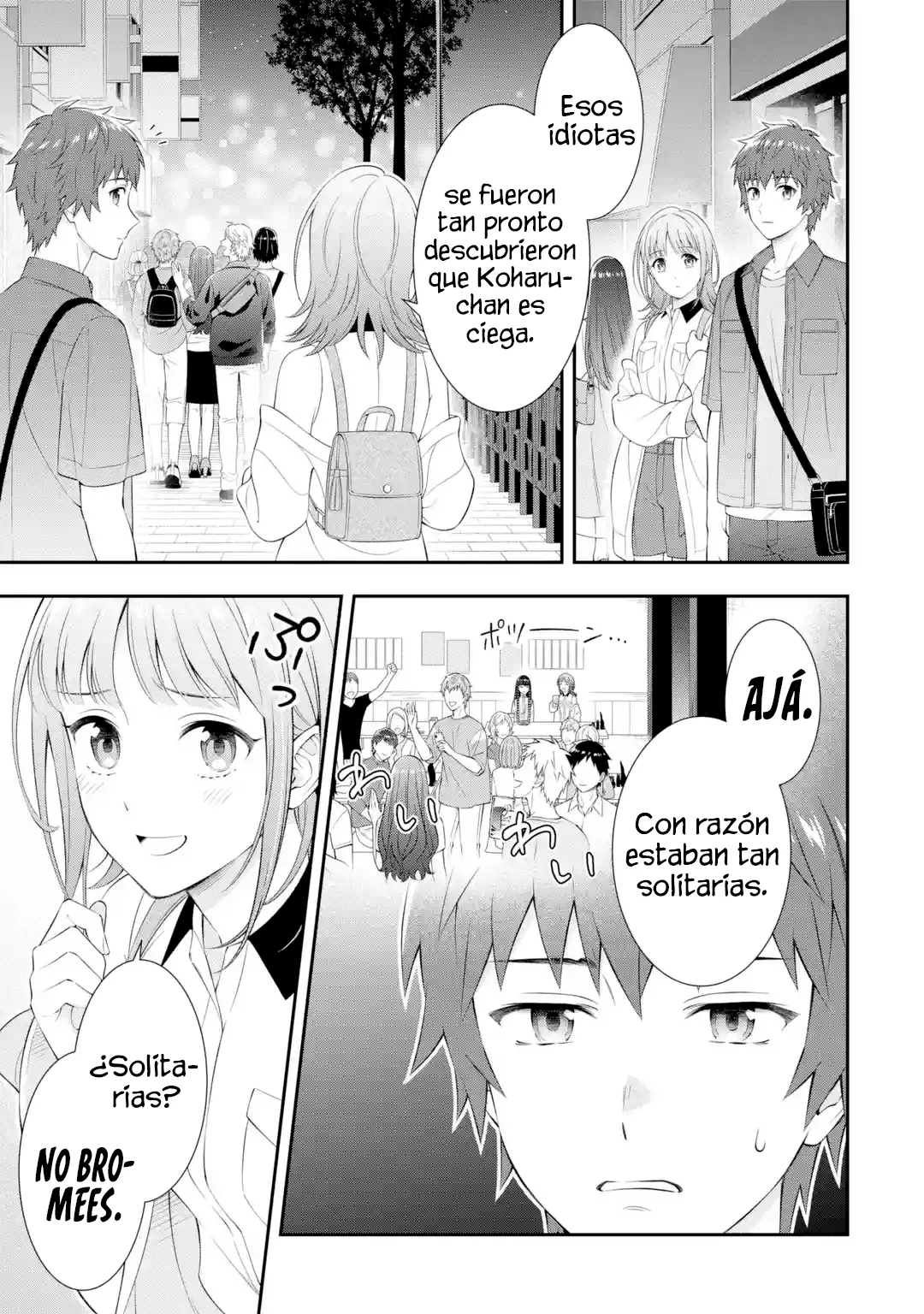 Read Toumei na Yoru ni Kakeru-kun to, Me ni Mienai Koi wo Shita ES Manga Online