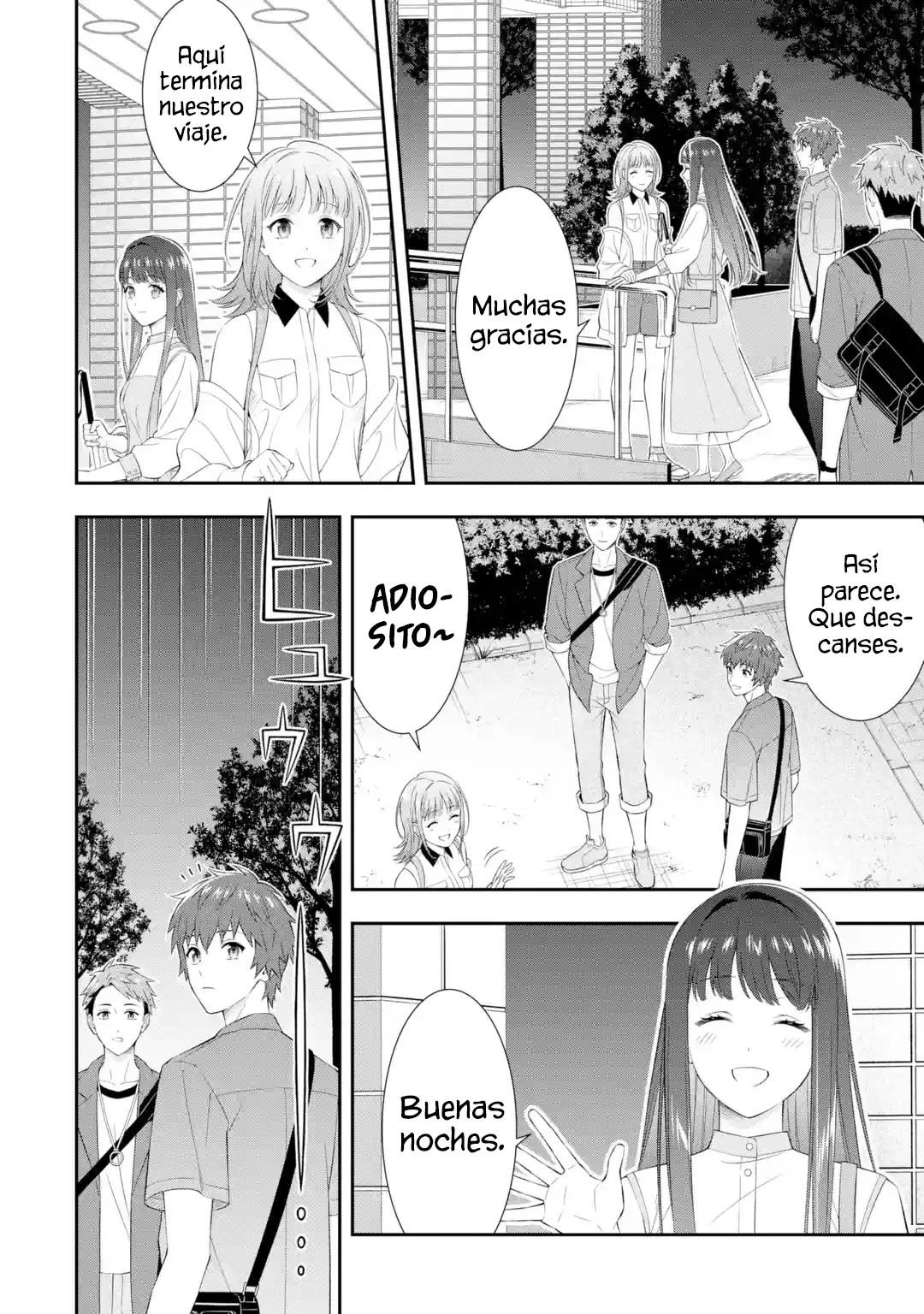 Read Toumei na Yoru ni Kakeru-kun to, Me ni Mienai Koi wo Shita ES Manga Online