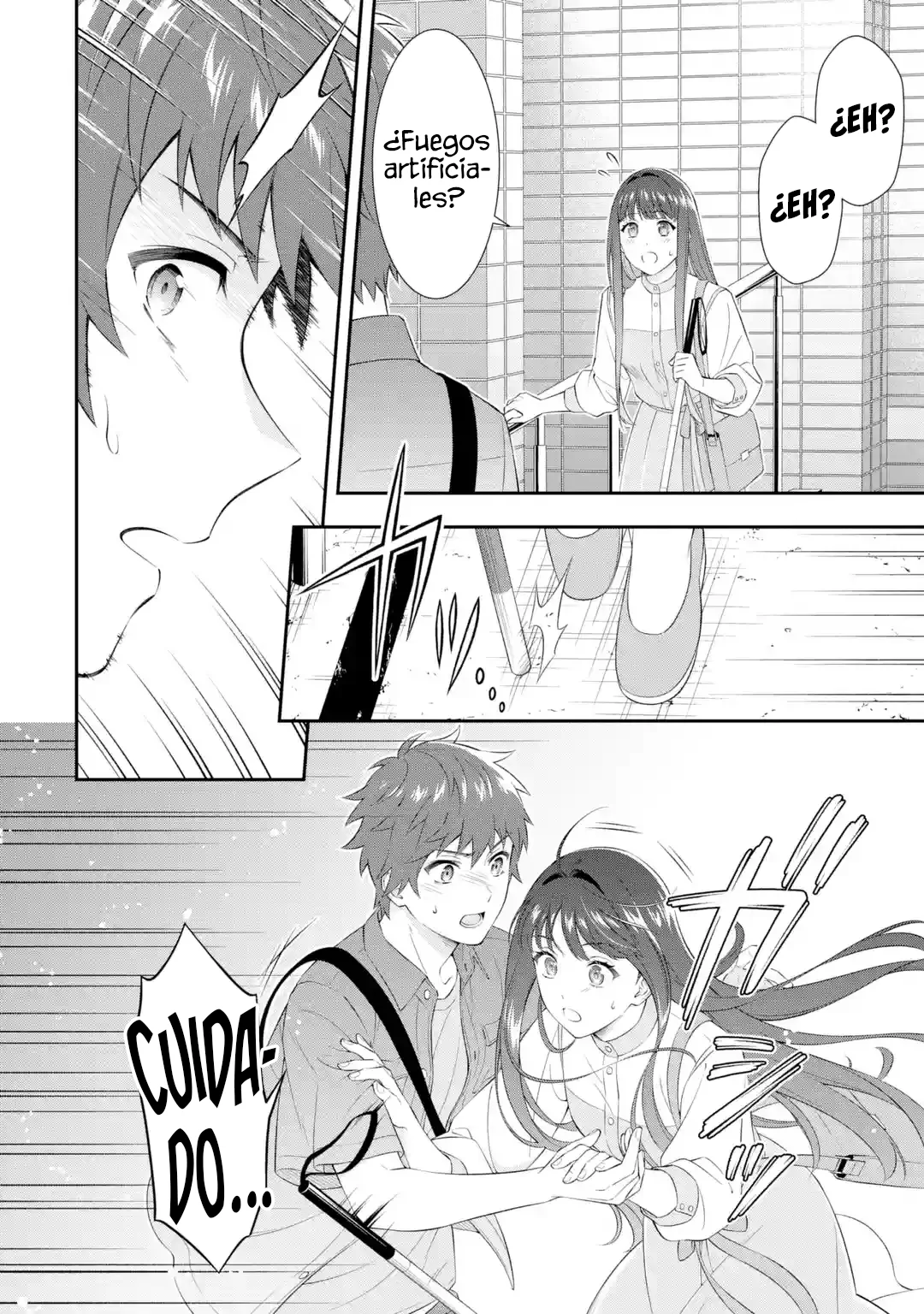 Read Toumei na Yoru ni Kakeru-kun to, Me ni Mienai Koi wo Shita ES Manga Online