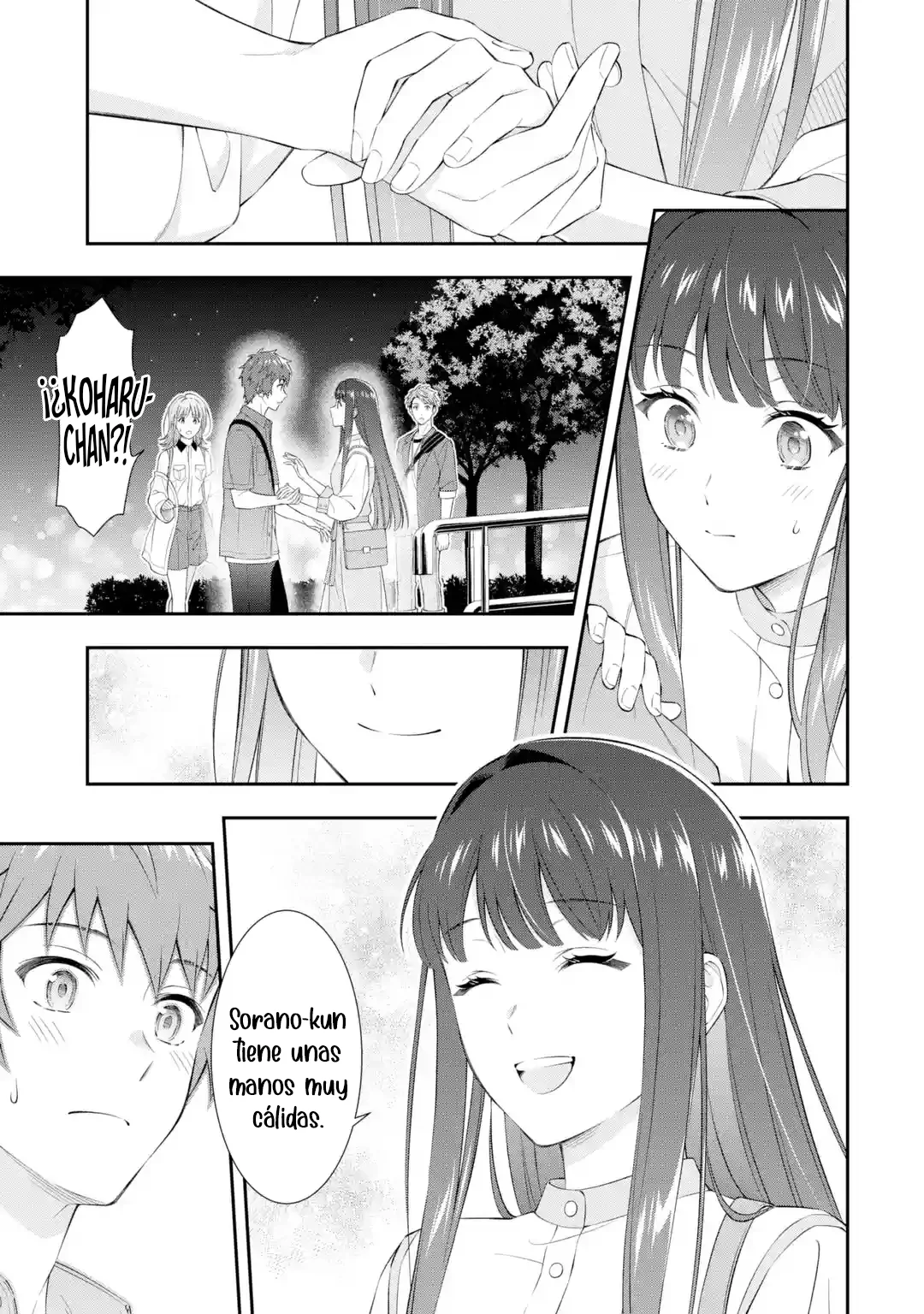 Read Toumei na Yoru ni Kakeru-kun to, Me ni Mienai Koi wo Shita ES Manga Online