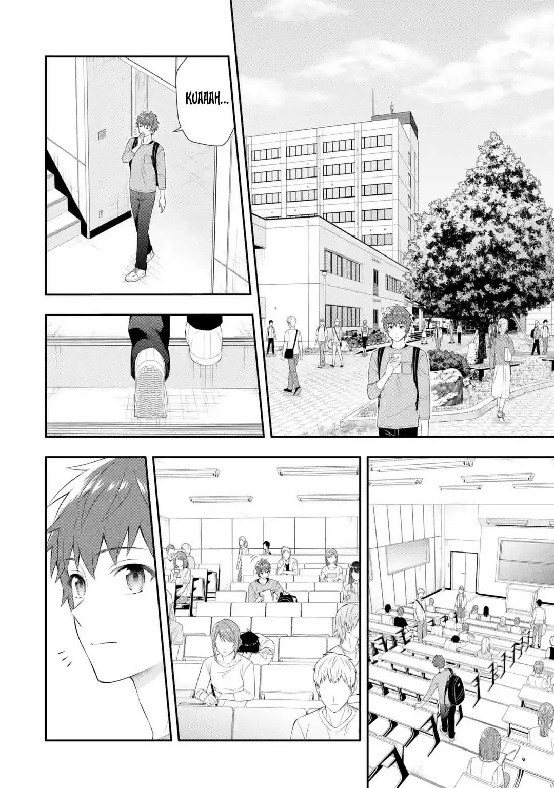 Read Toumei na Yoru ni Kakeru-kun to, Me ni Mienai Koi wo Shita ES Manga Online