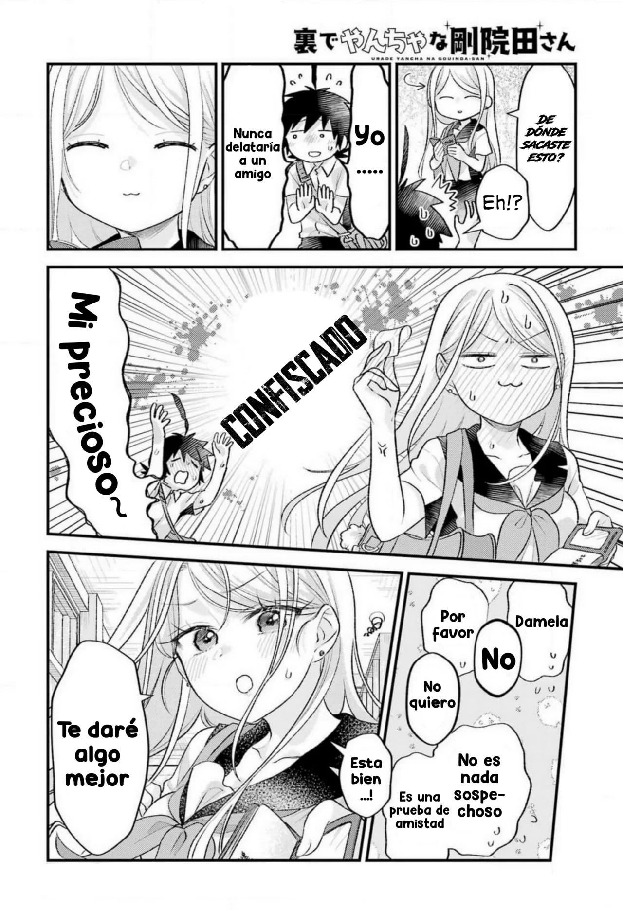 Read Ura de Yancha na Gouinda-san ES Manga Online