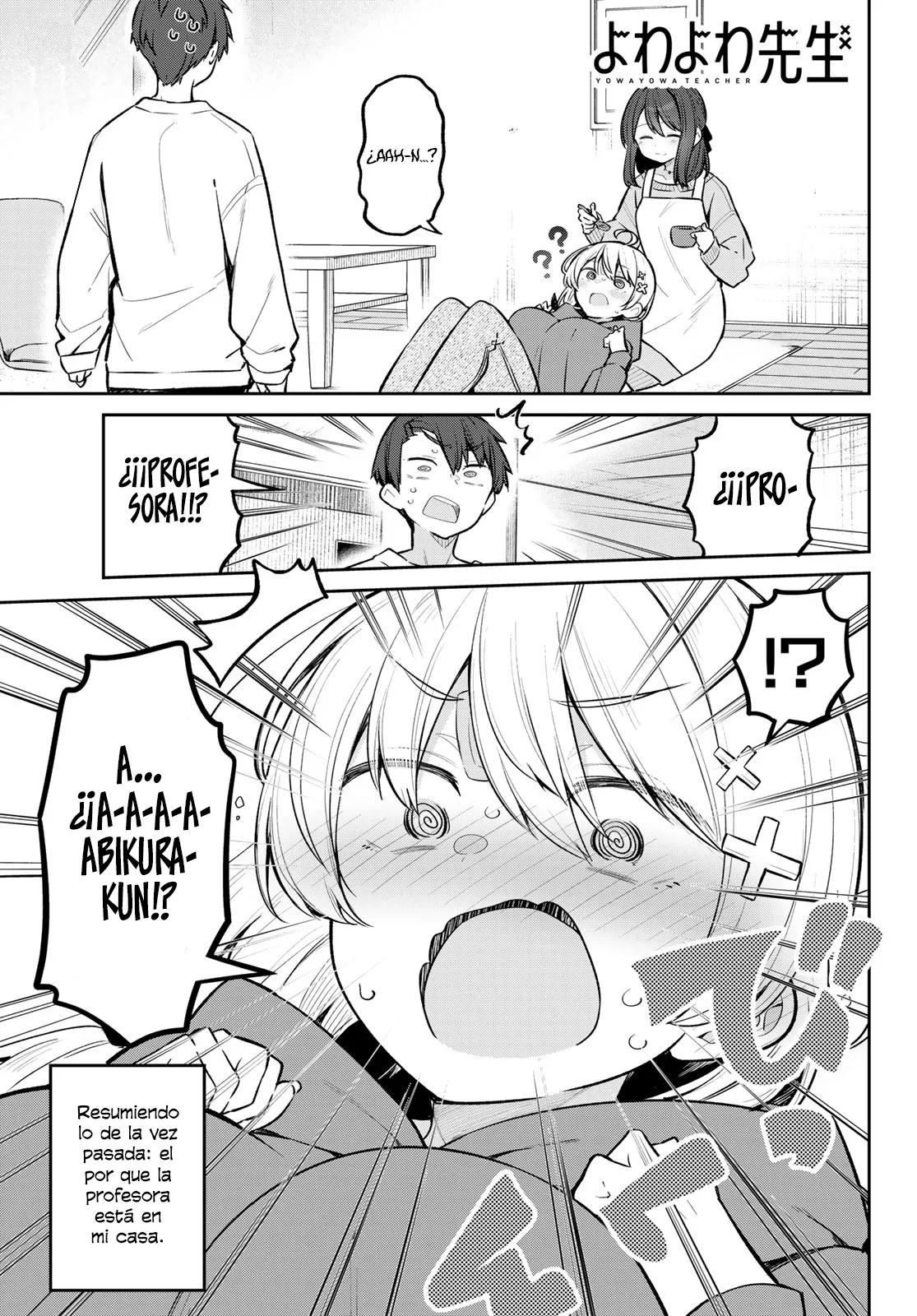 Read Yowayowa-sensei ES Manga Online