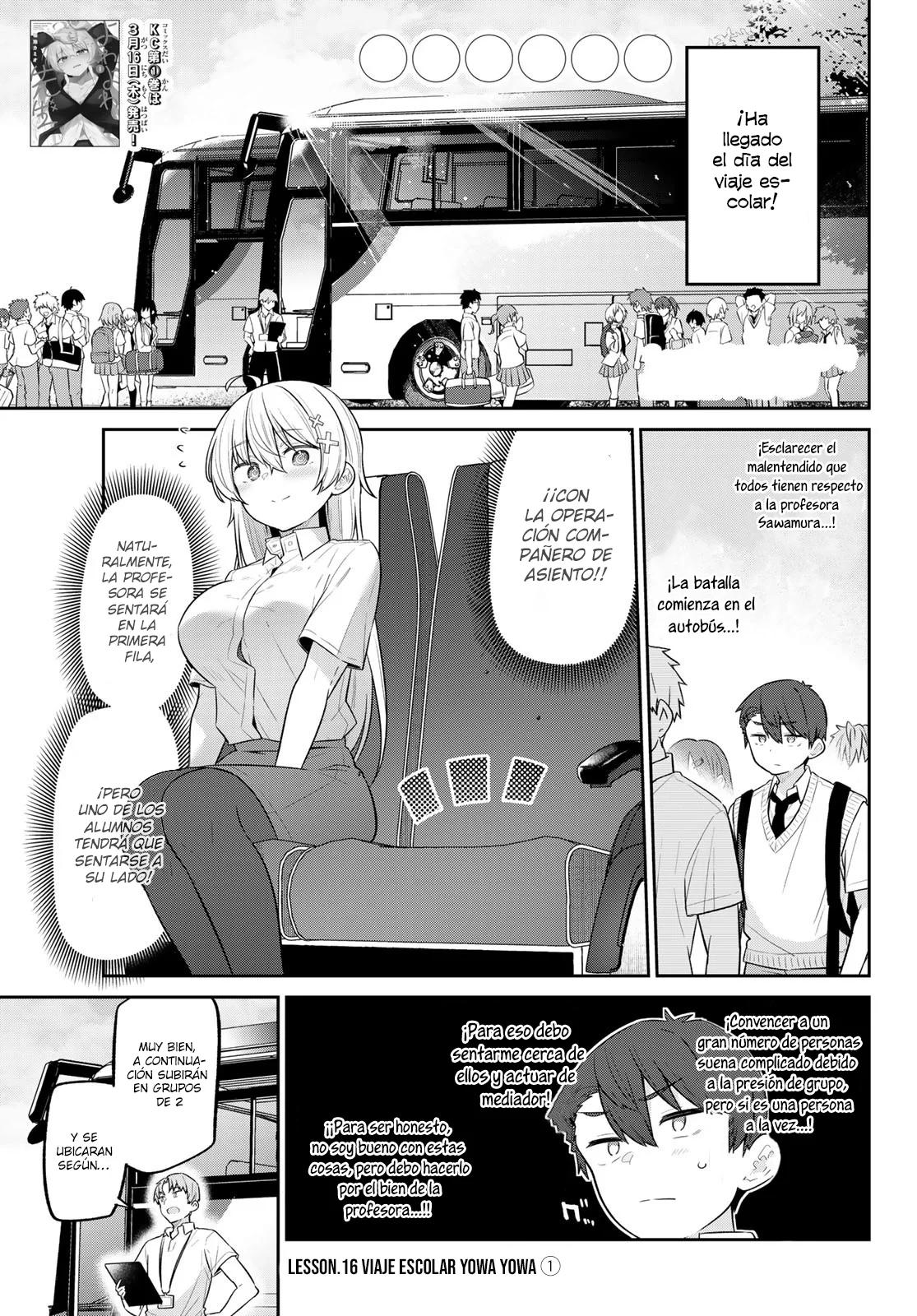 Read Yowayowa-sensei ES Manga Online