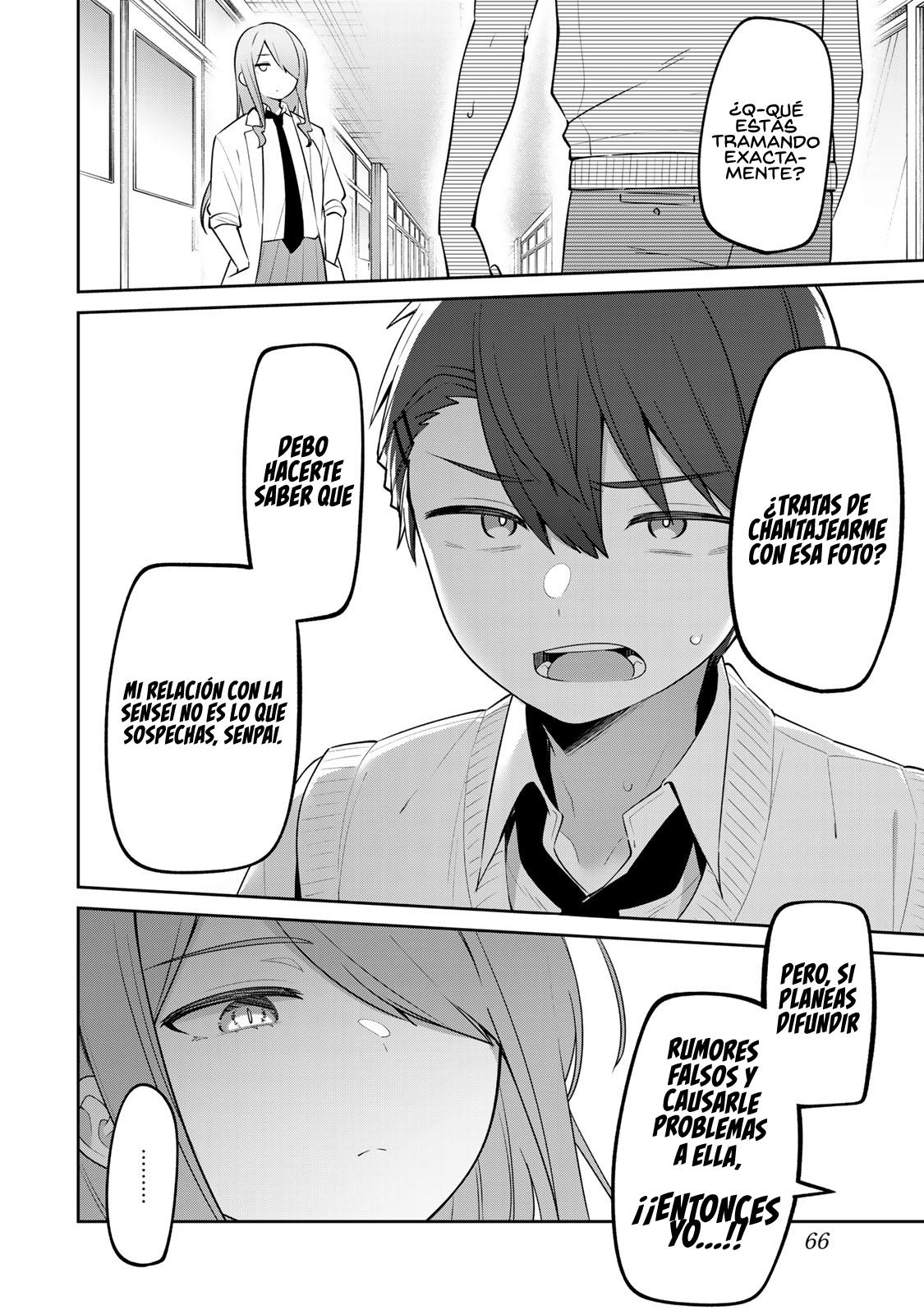 Read Yowayowa-sensei ES Manga Online