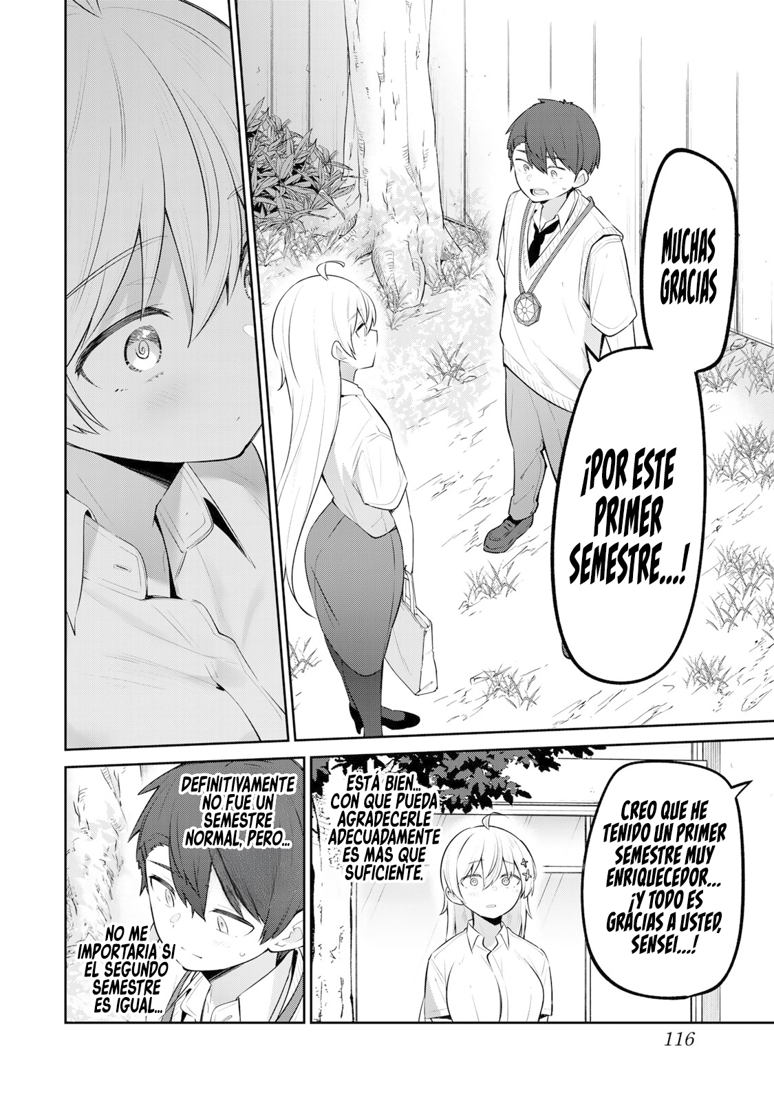 Read Yowayowa-sensei ES Manga Online