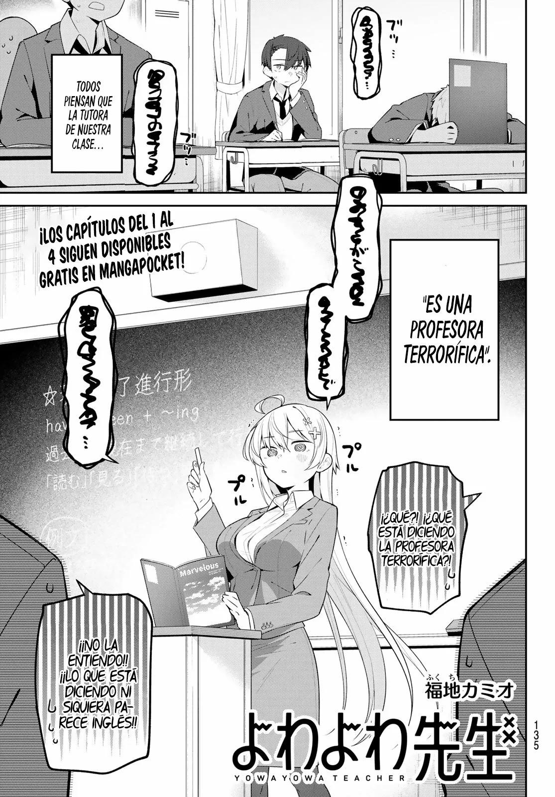 Read Yowayowa-sensei ES Manga Online