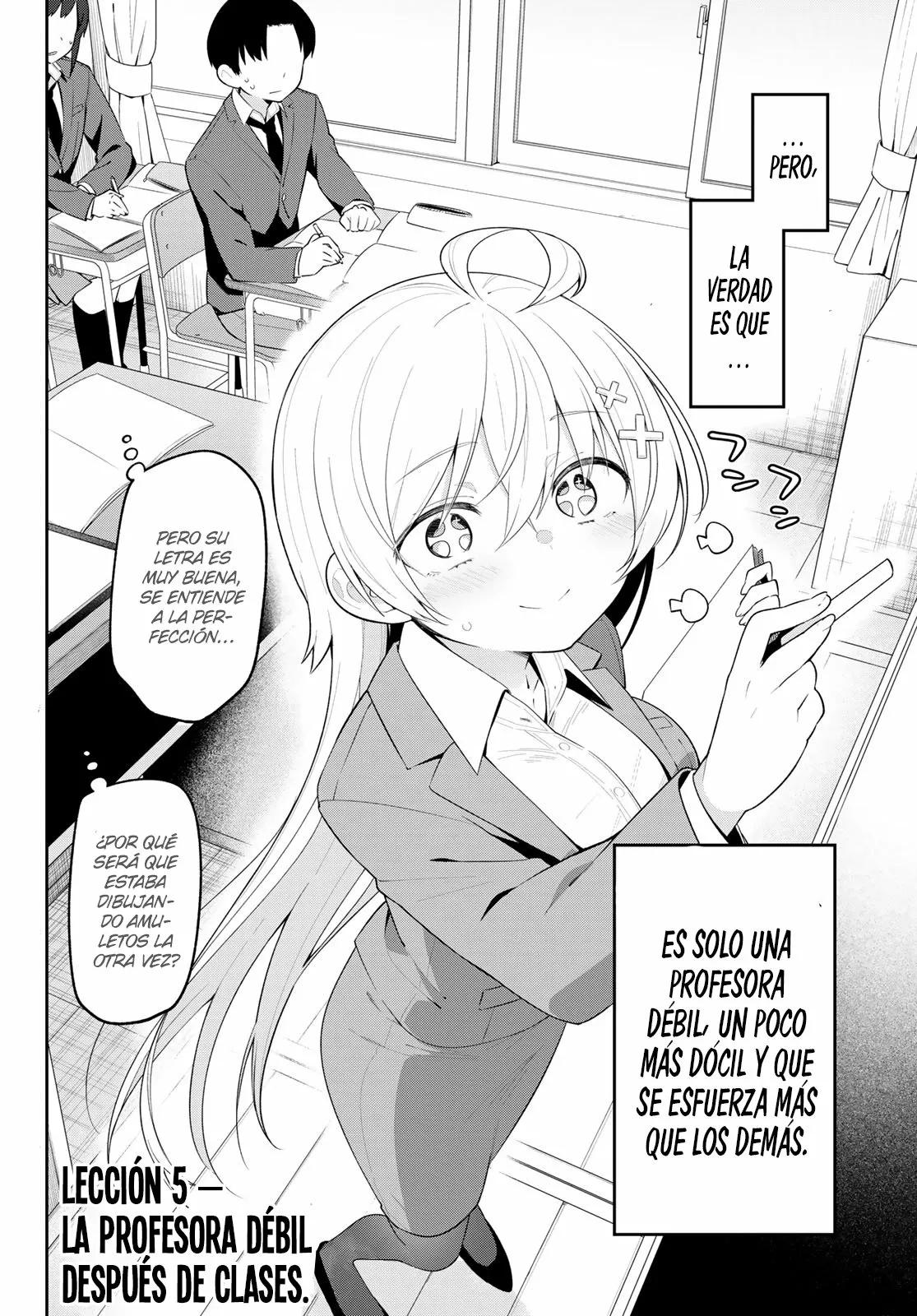 Read Yowayowa-sensei ES Manga Online