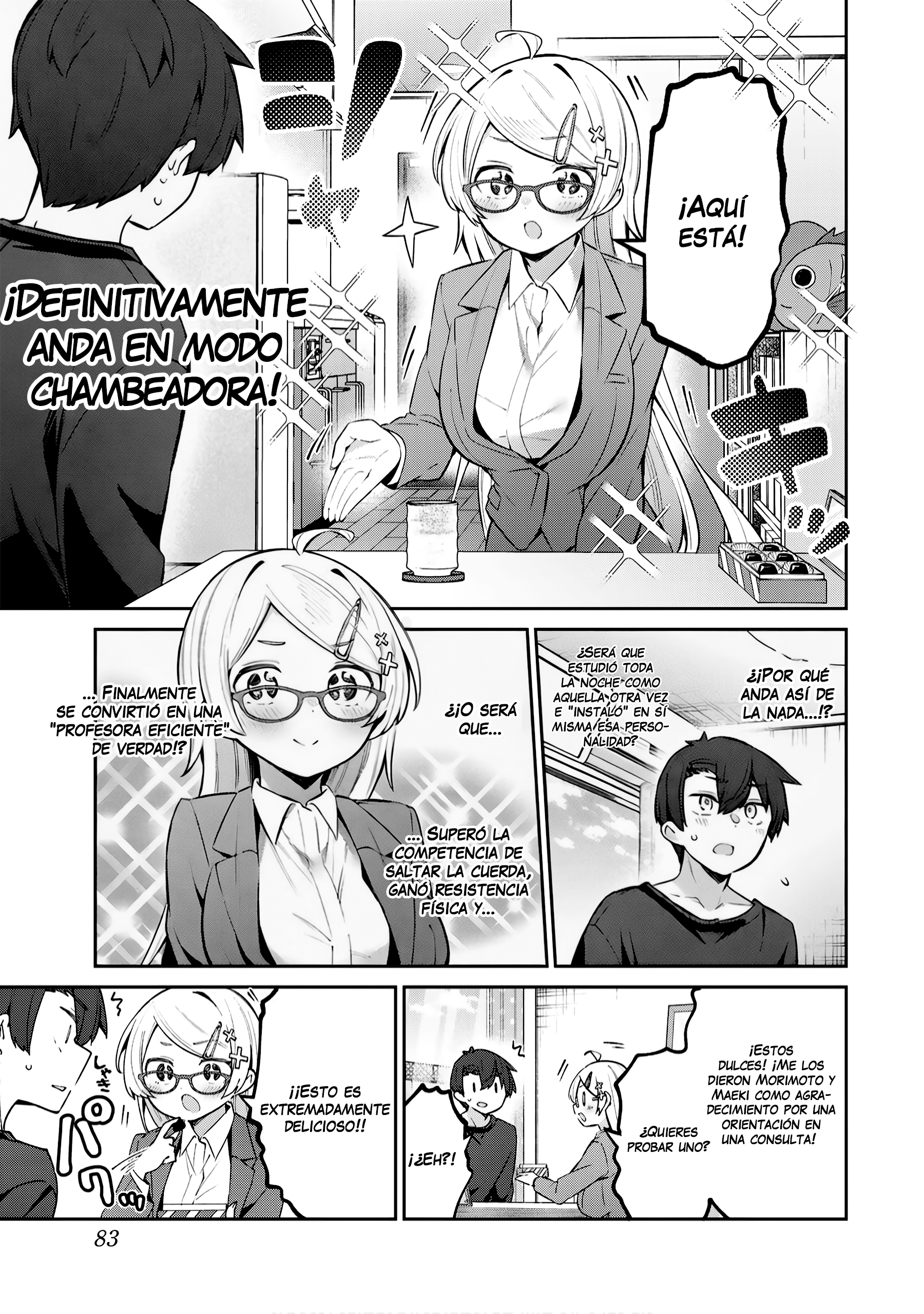 Read Yowayowa-sensei ES Manga Online