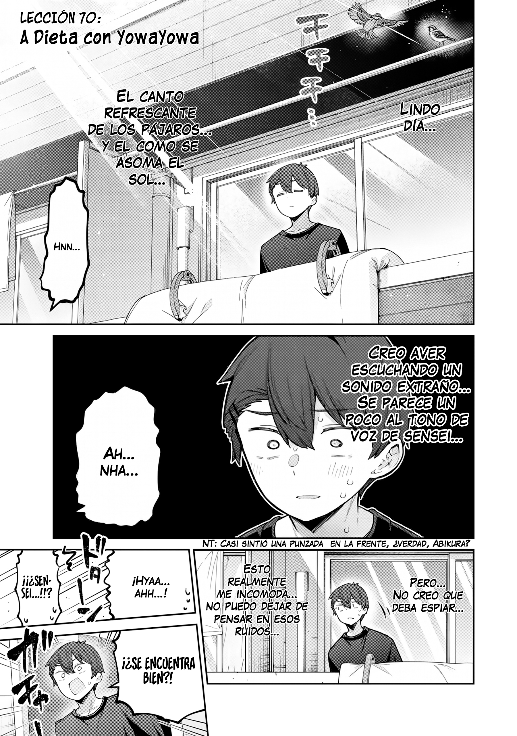 Read Yowayowa-sensei ES Manga Online