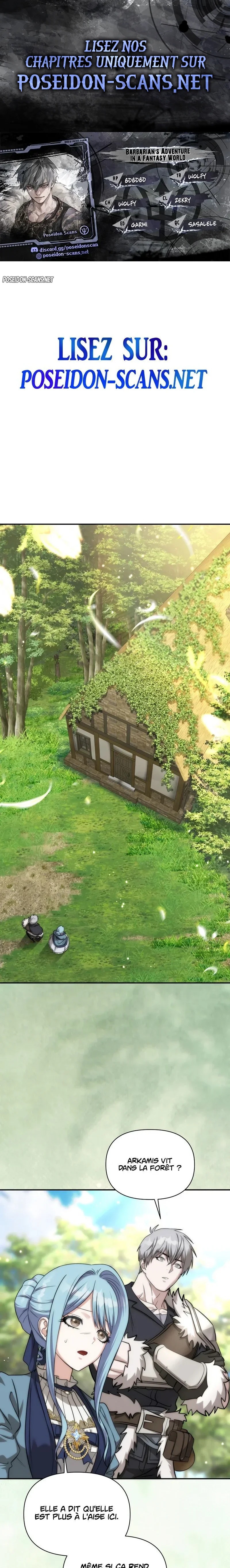 Read A Barbarian's Adventure in a Fantasy World FR Manga Online