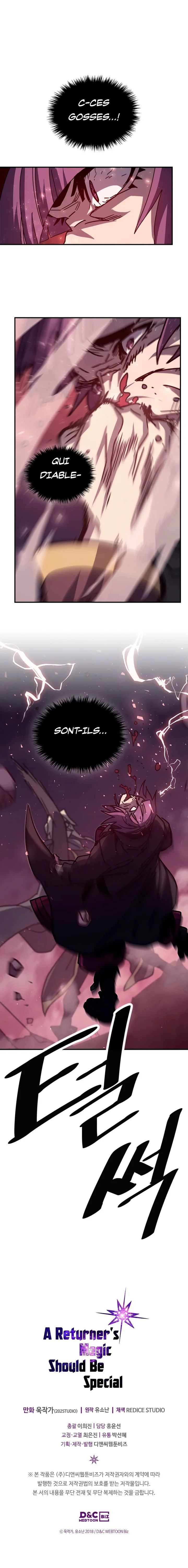 Read A Returner's Magic Should be Special FR Manga Online
