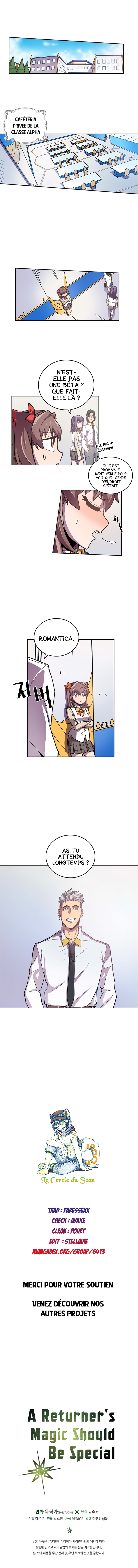 Read A Returner's Magic Should be Special FR Manga Online