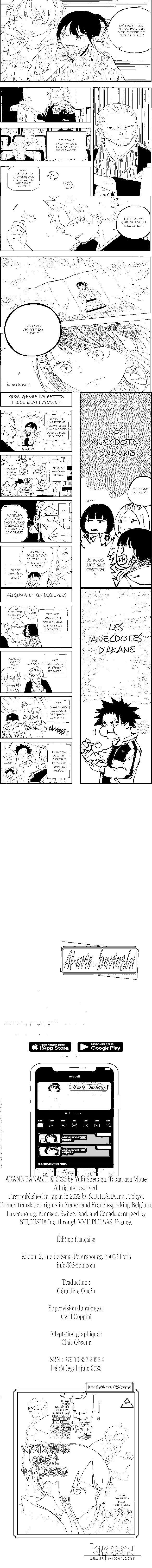 Read Akane Banashi FR Manga Online