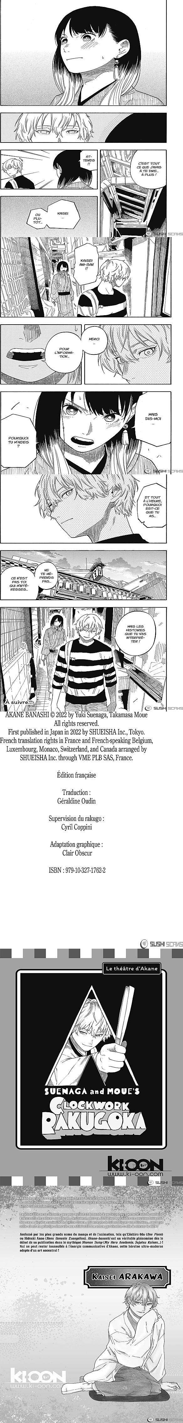 Read Akane Banashi FR Manga Online