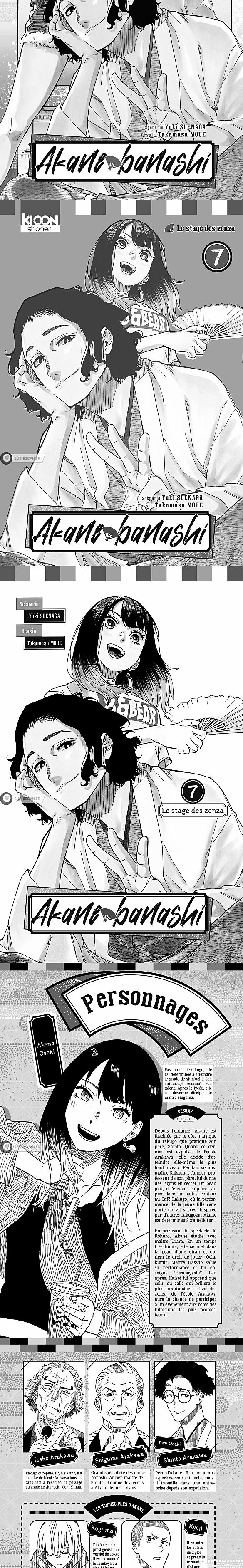 Read Akane Banashi FR Manga Online