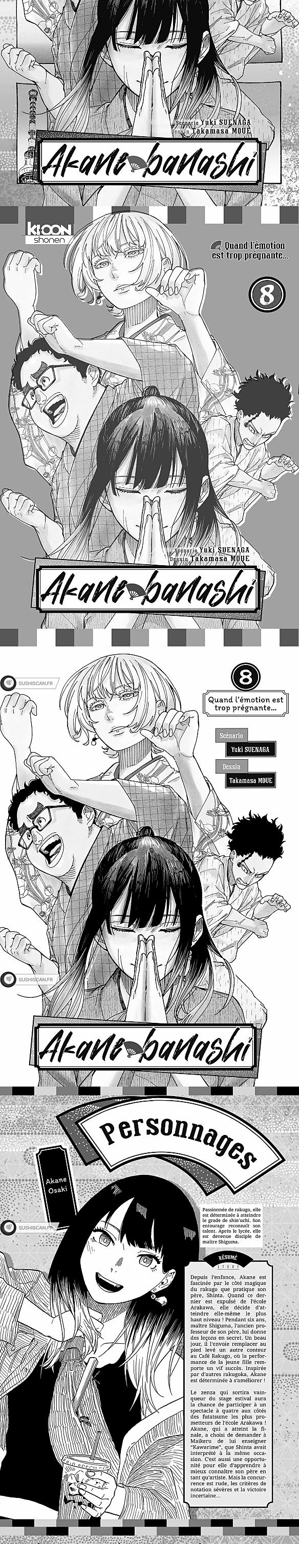 Read Akane Banashi FR Manga Online