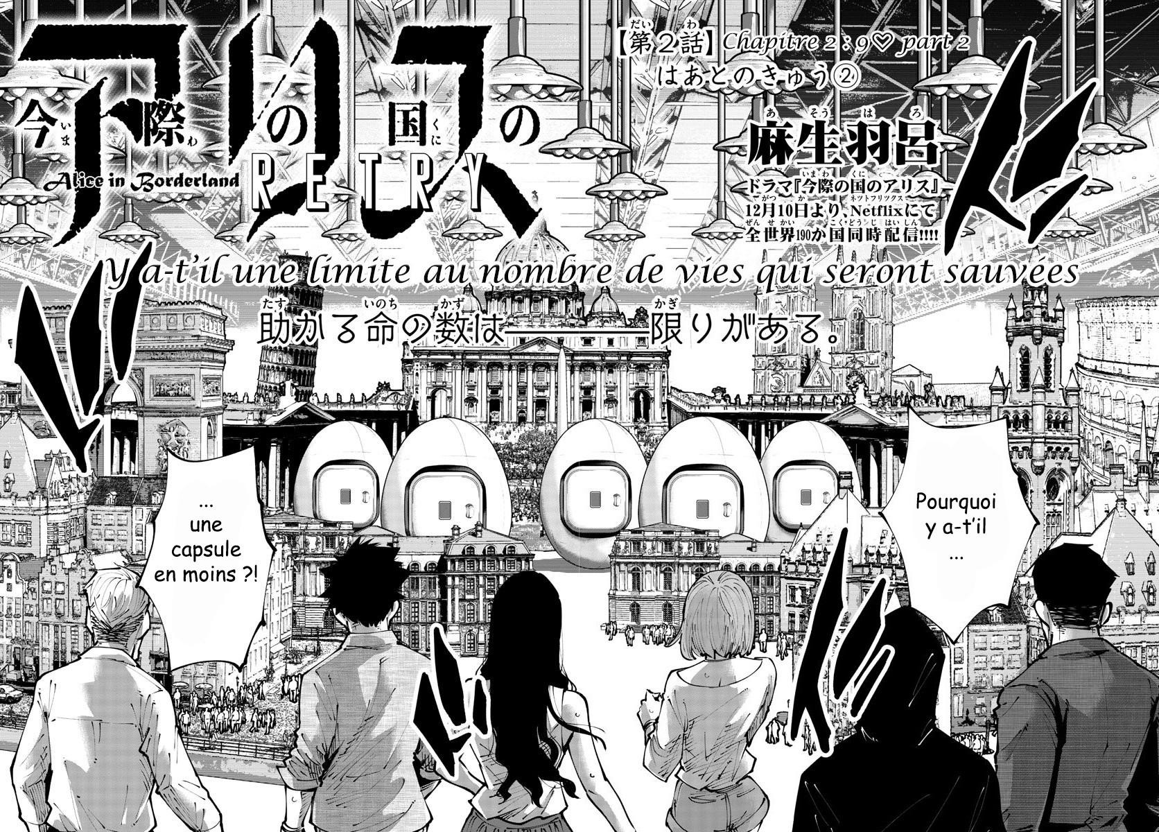 Read Alice in Borderland Retry FR Manga Online