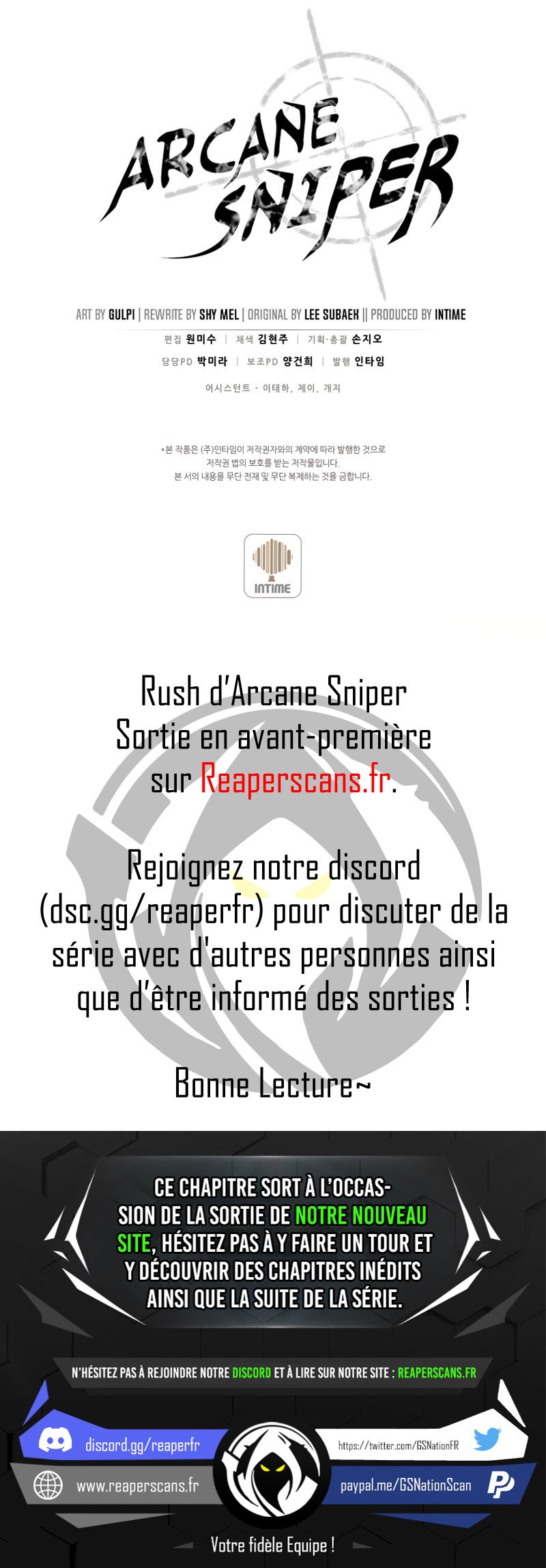 Read Arcane Sniper FR Manga Online