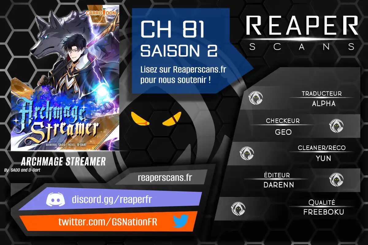 Read Archmage Streamer FR Manga Online