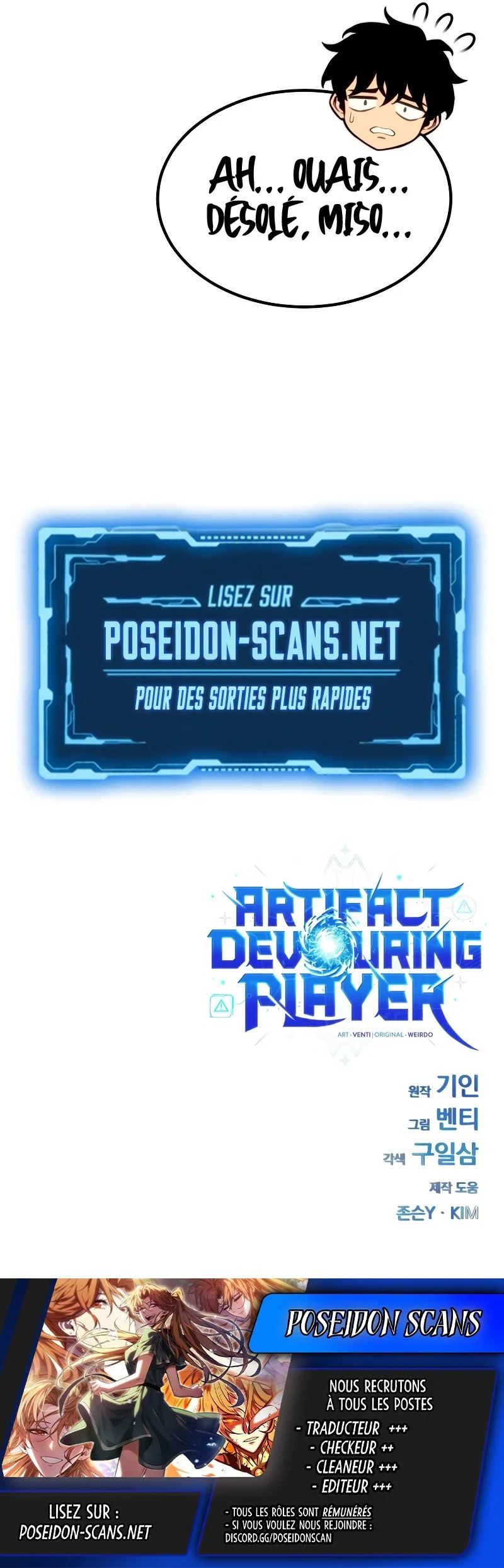 Read Artifact Devouring Player FR Manga Online