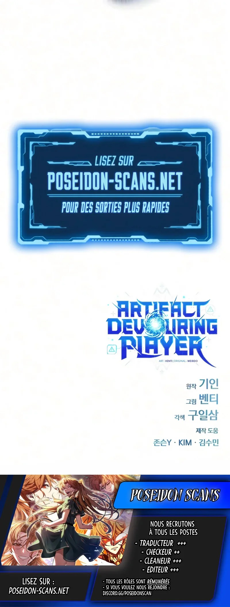 Read Artifact Devouring Player FR Manga Online