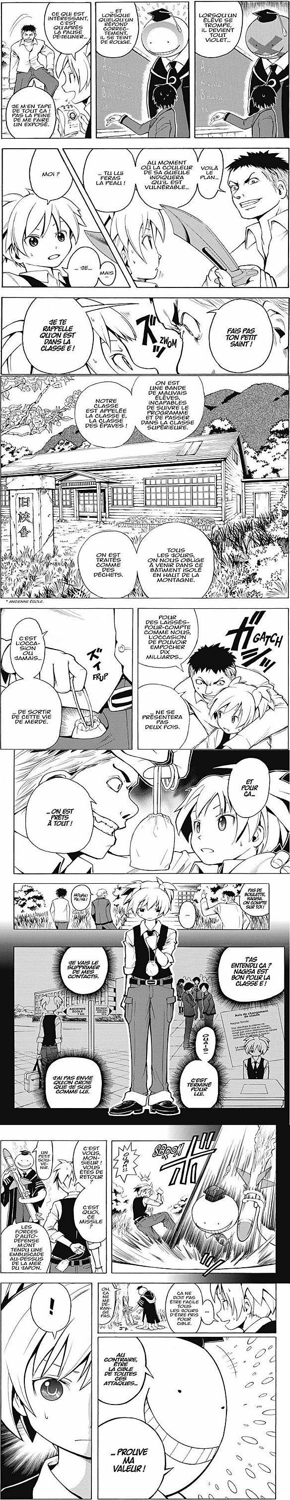 Read Assassination Classroom FR Manga Online