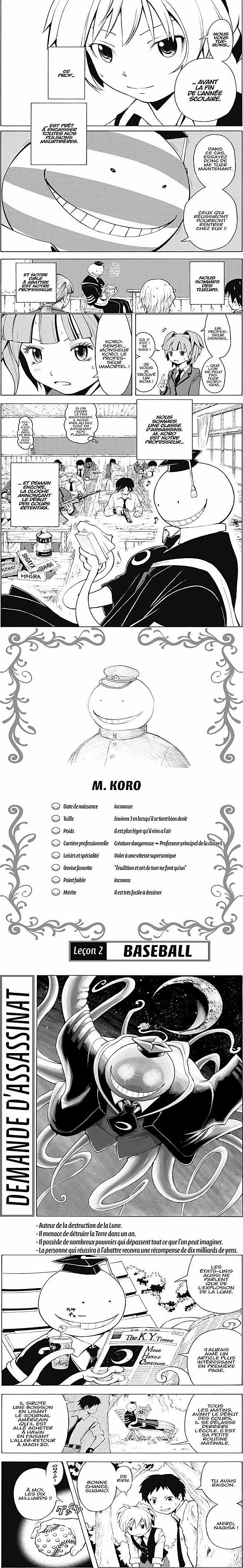 Read Assassination Classroom FR Manga Online