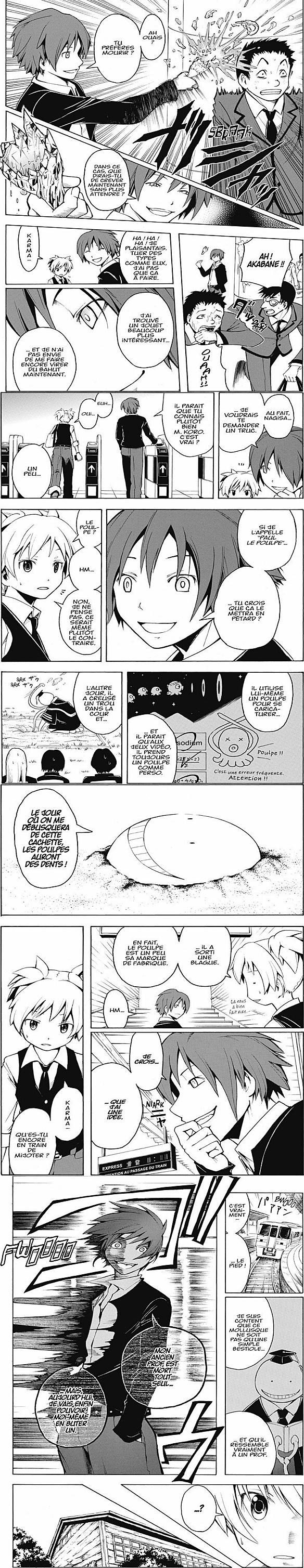 Read Assassination Classroom FR Manga Online